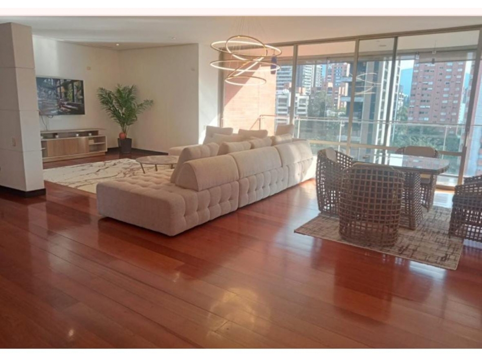 Apartamento amoblado en el poblado