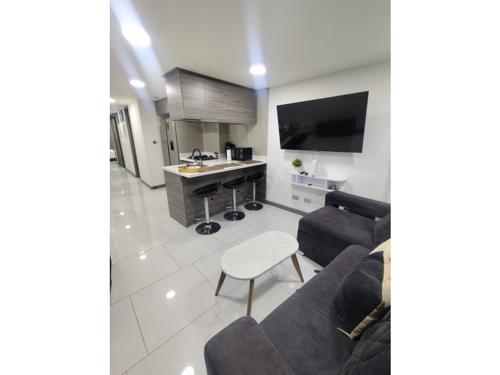 Apartamento amoblado para arriendo en pilsen itagui