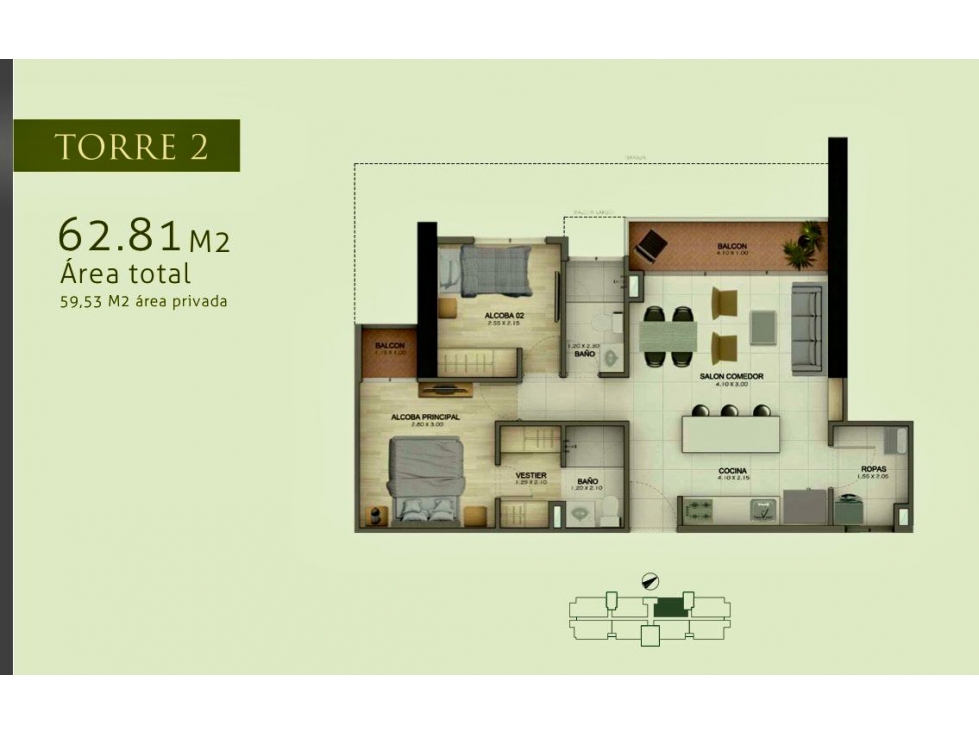 VENTA DE APARTAMENTO EN NIDO, EN SABANETA, PAN DE AZUCAR — foto 4