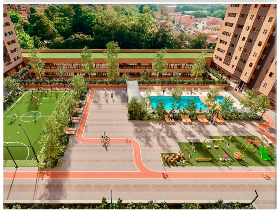 VENTA DE APARTAMENTO EN DISTRITO PLAZA BELLO, SECTOR FABRICATO — foto 2
