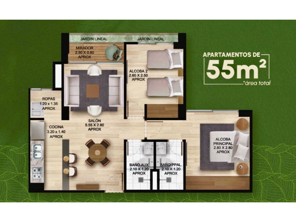 VENTA DE APARTAMENTO EN EN LA CEJA, CON.ACABADOS