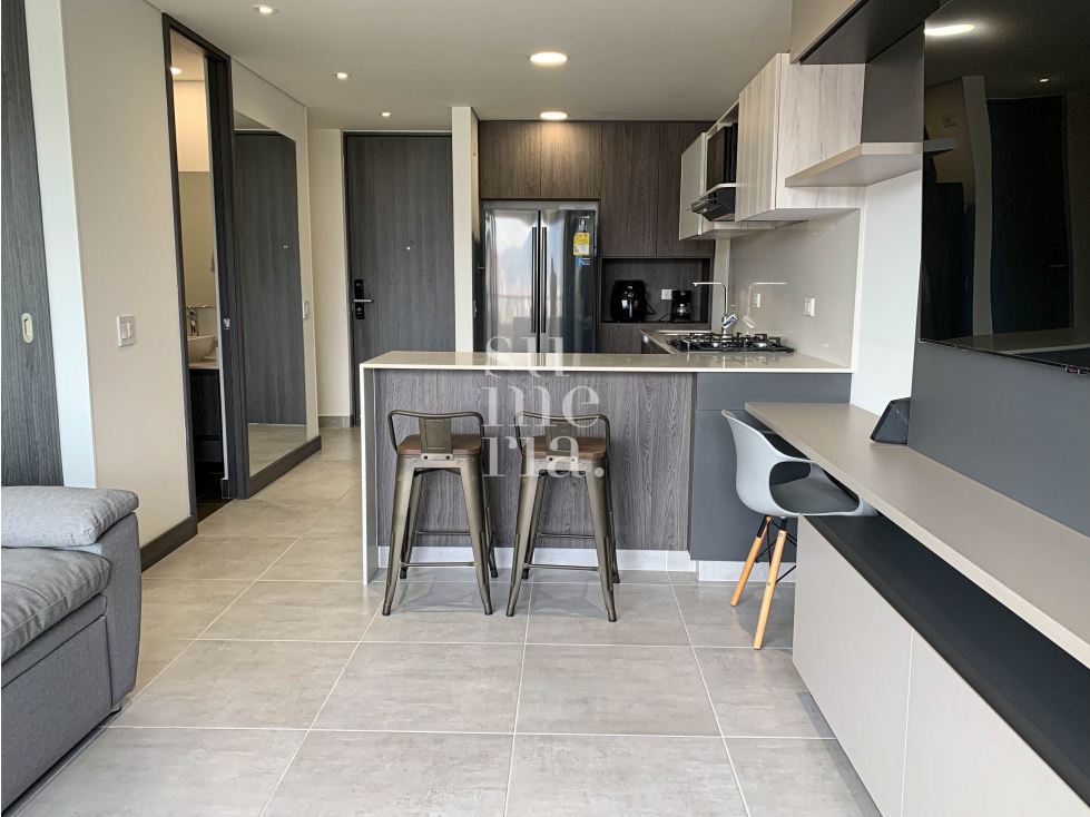 Aparta-estudio para la venta en El sector ciudad del Rio