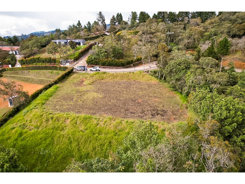 Lote con Vista en parcelación Guarne vereda Montañez