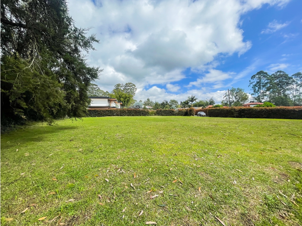 Lote en parcelación para la venta en Llanogrande