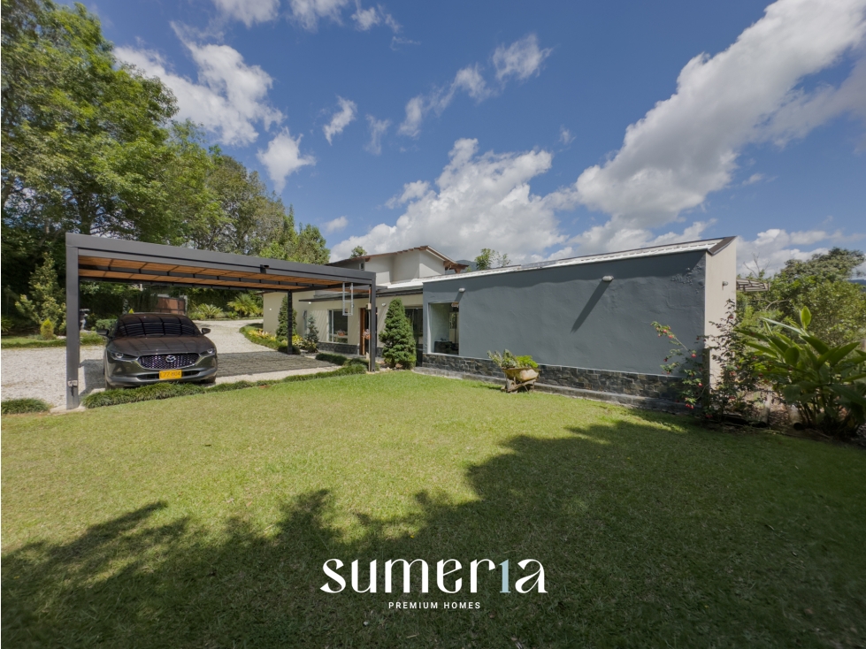 Casa principal y auxiliar para la venta Rionegro
