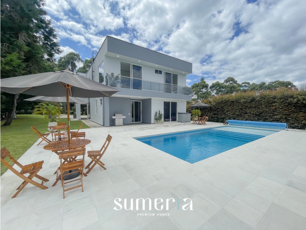 Casa con acabados de lujo para la venta en Rionegro vereda Mampuesto — foto 4