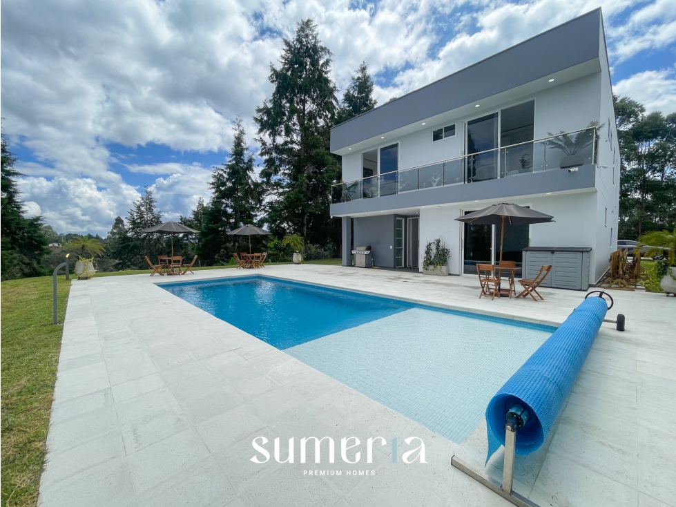 Casa con acabados de lujo para la venta en Rionegro vereda Mampuesto — foto 3