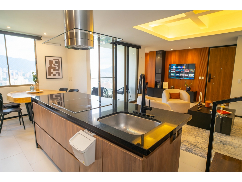 Apto dúplex en arriendo con hermosa vista a la ciudad Alto de palmas — foto 4
