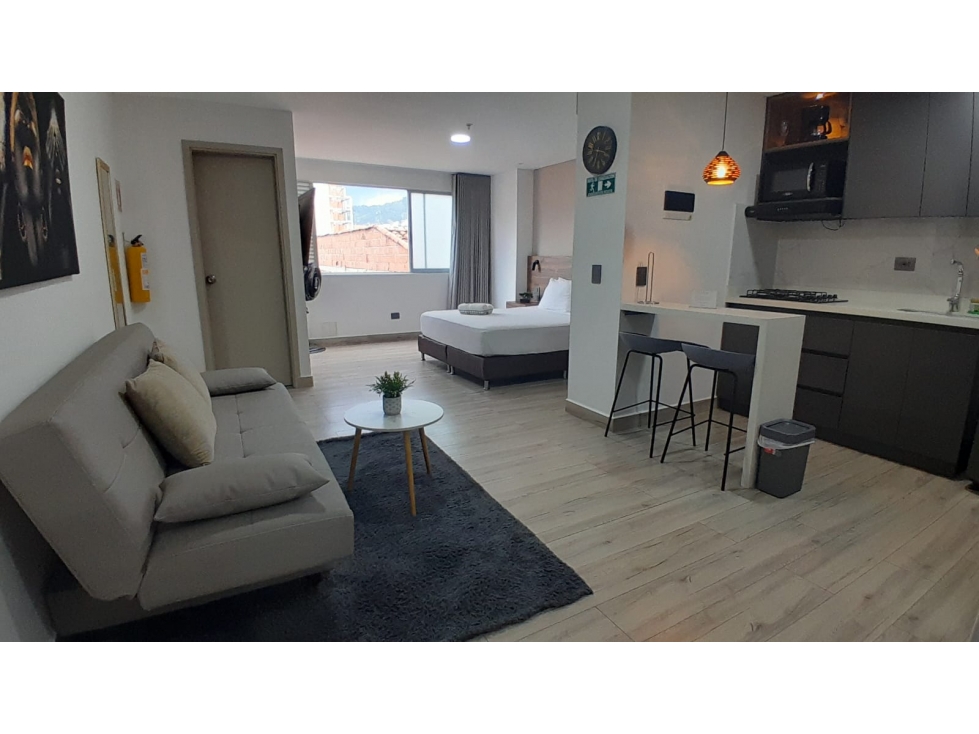 Apartaestudio Loft en Venta, Belén La Palma, Medellín 31 m2