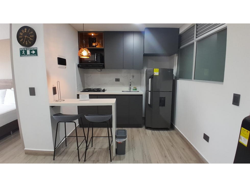 Apartaestudio Loft en Venta, Belén La Palma, Medellín 31 m2 — foto 3