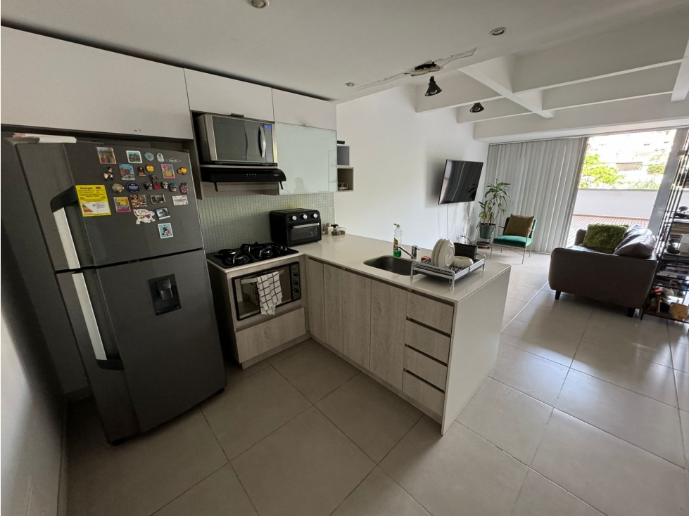 Apartaestudio en Medellín, Loma de Los Bernal, cerca al Euro — foto 4