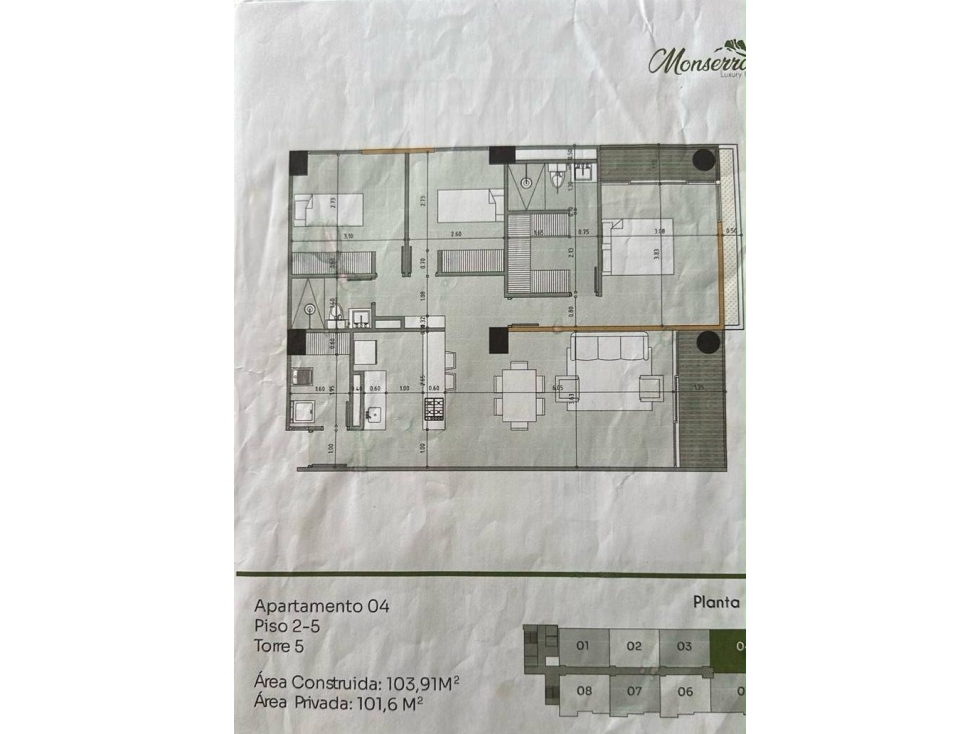 APARTAMENTO EN VENTA PARA ESTRENAR