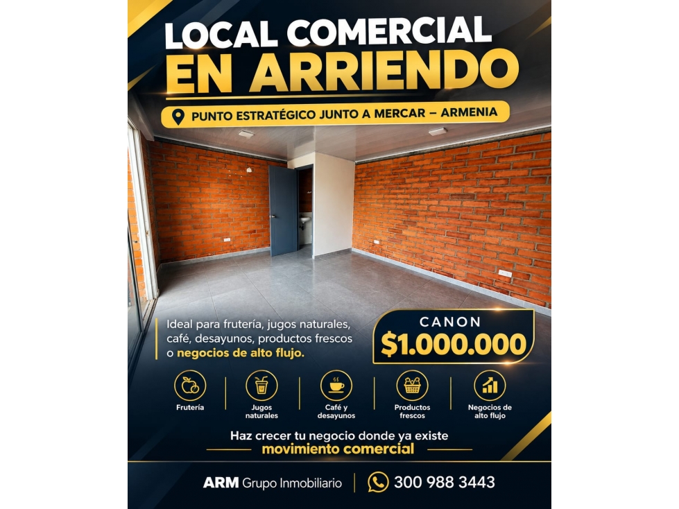 LOCAL PARA ARRIENDO EN MERCAR - 1