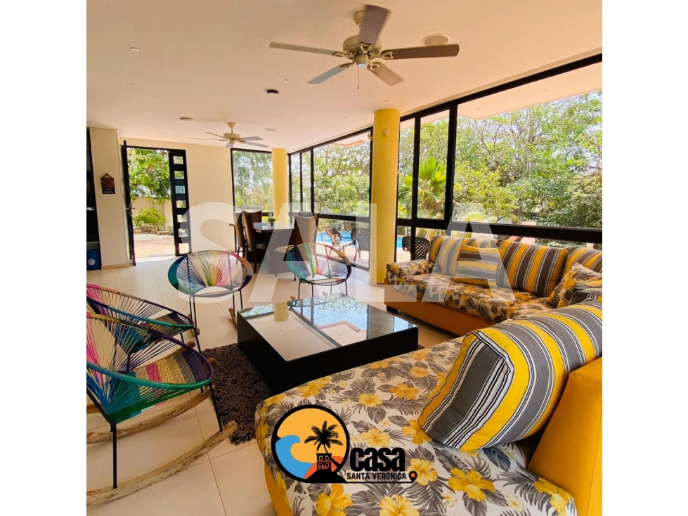 ARRIENDO O VENDO CABAÑA SANTA VERONICA - PTO COLOMBIA — foto 3