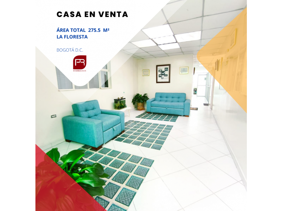 Casa Comercial en Venta, La Floresta en Bogotá D.C
