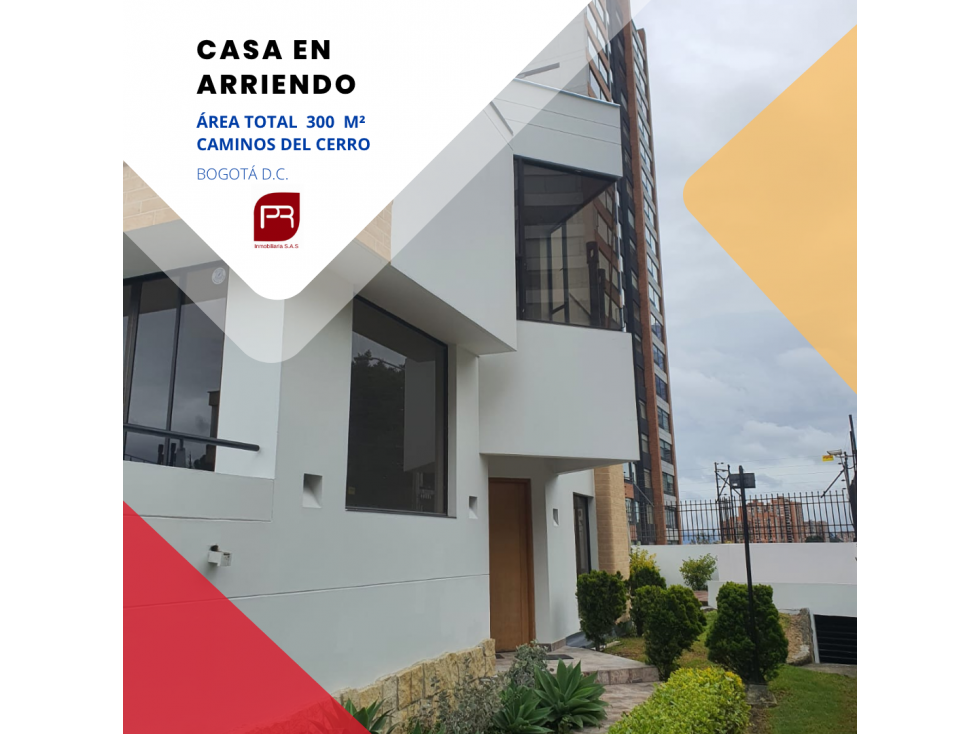 Casa en Arriendo, Caminos del Cerro