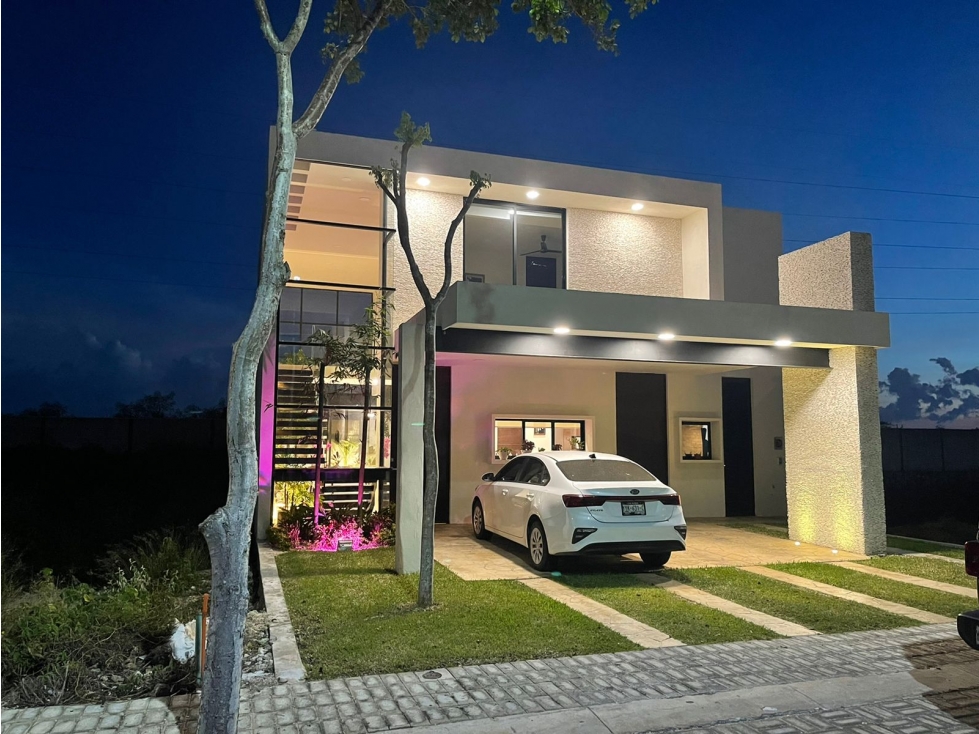 PREVENTA CASA EN PRIVADA TARVOS SOLUNA MERIDA YUCATAN - 1