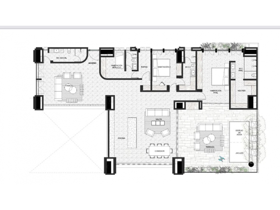 Apartamento Boutique en Las Lomas a 5 min de Provenza — foto 2