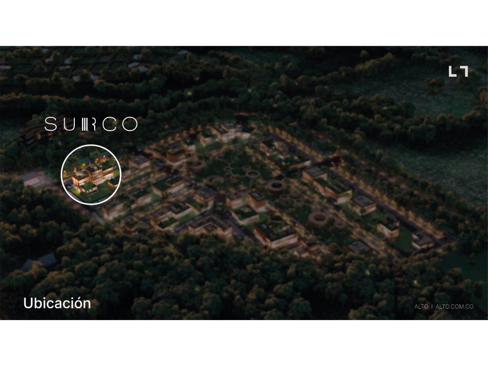 Listos para vivir en el paraiso? Proyecto ALTO- SURCO - 1
