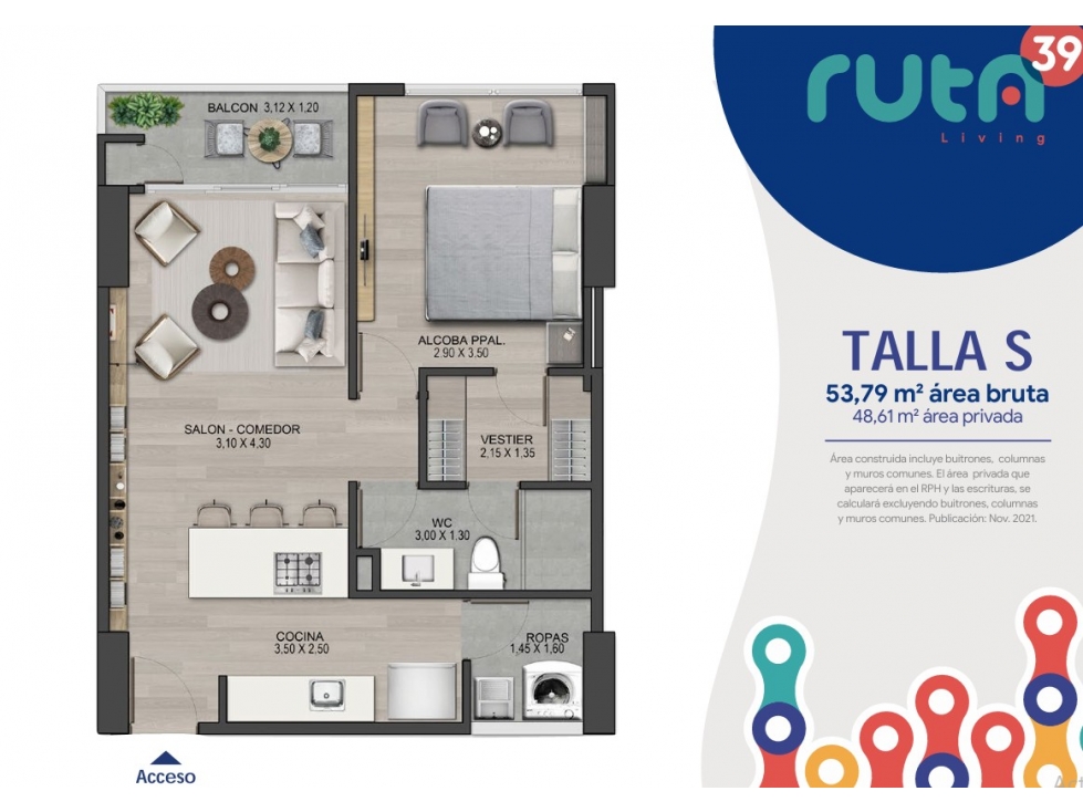 Proyecto Ruta 39 Living Apartamento listo para entrega — foto 5