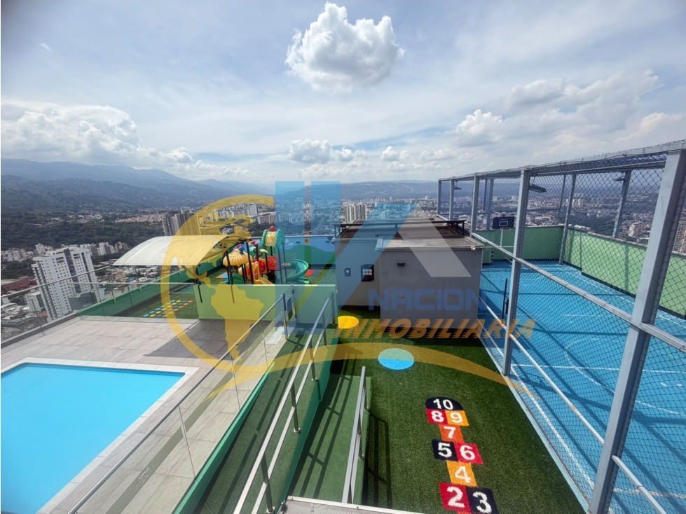 SE ARRIENDA EXCLUSIVO APARTAMENTO EN INFINITY SKY CLUB.