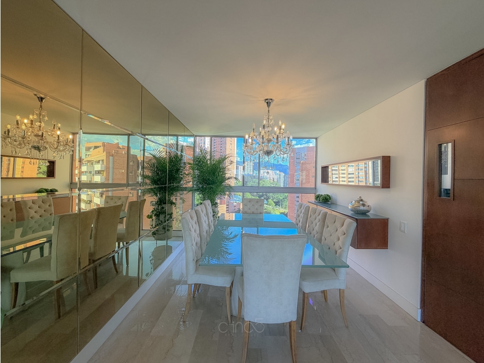 EXCLUSIVO APARTAMENTO AMOBLADO CON UNA VISTA ESPECTACULAR | POBLADO — foto 3