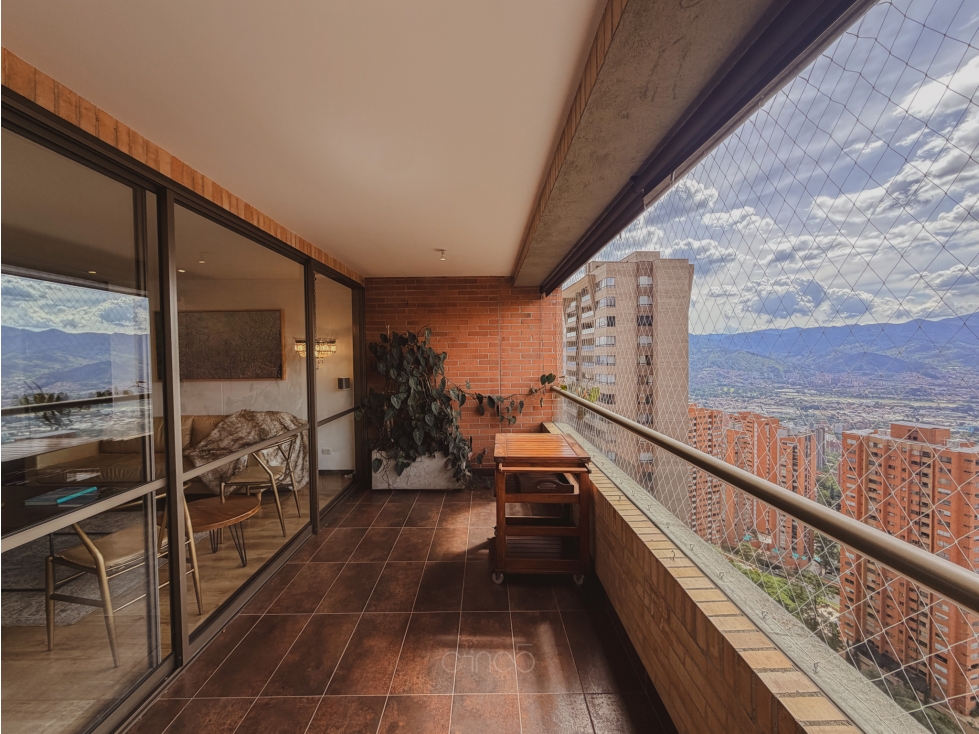 EN RENTA AMOBLADO: ESPECTACULAR APARTAMENTO EN LA CALERA, POBLADO — foto 3