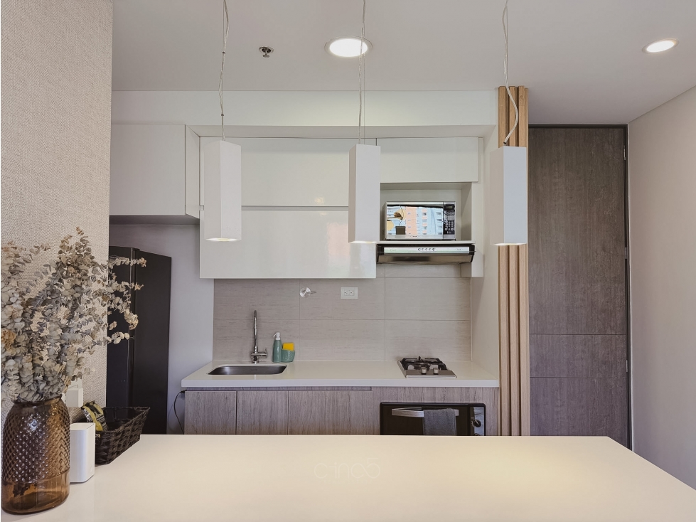 EN VENTA: APARTAMENTO AMOBLADO CON LIC. HOTELERA, LOS BALSOS, POBLADO — foto 5
