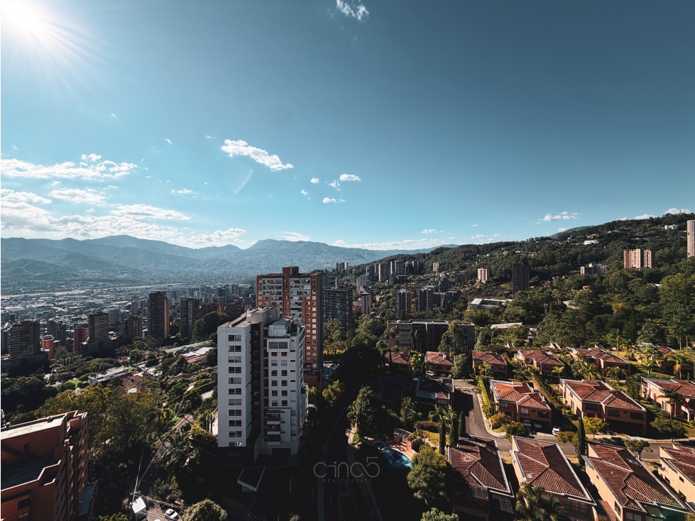 EXCLUSIVO APARTAMENTO AMOBLADO CON UNA VISTA ESPECTACULAR | POBLADO — foto 2