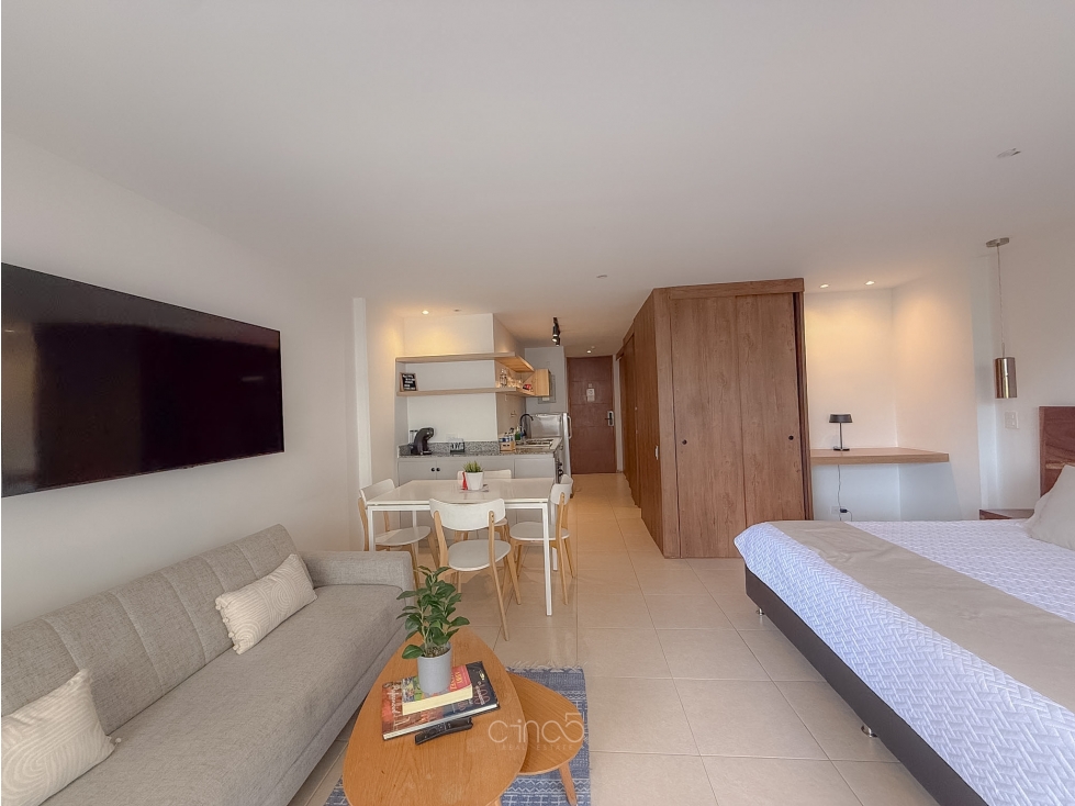 Apartaestudio con terraza | Licencia hotelera | Las Lomas, Poblado — foto 4