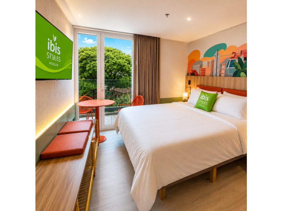 Invierta en Suite Hotelera Ibis Styles by Accor Laureles, Medellín