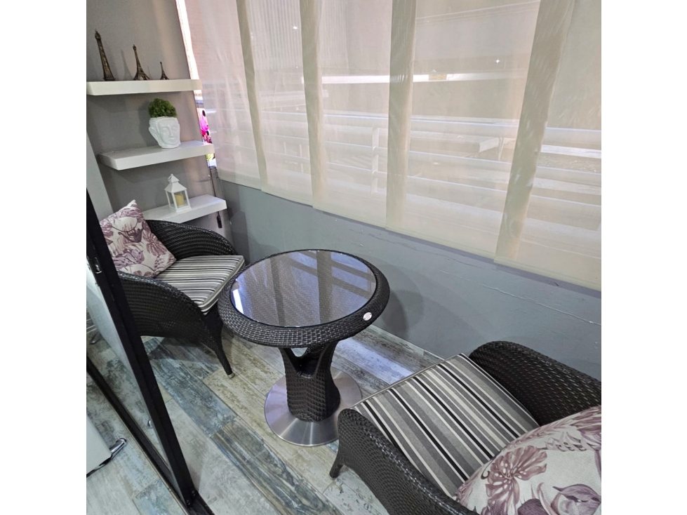 Apartamento en el Poblado, 58 mts, Amoblado, unidad cerrada — foto 4