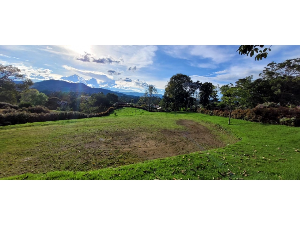 Lote en la Ceja 3.282 mts, vía a San Antonio ,con vista