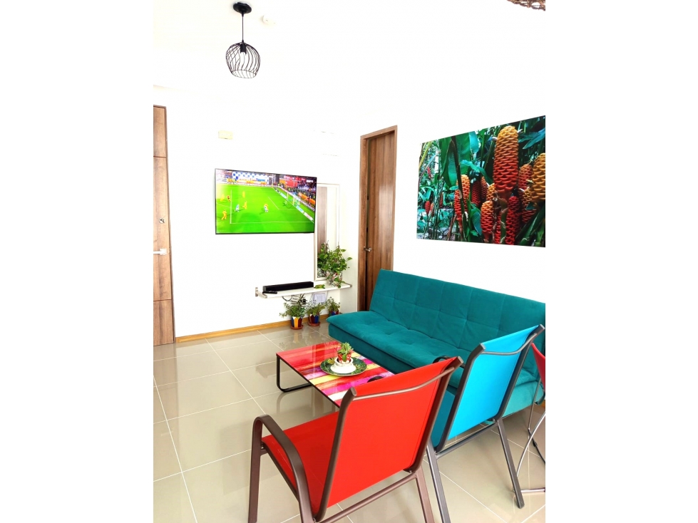 Apartamento en San Jerónimo, 46,45mts, en condominio. AMOBLADO — foto 3