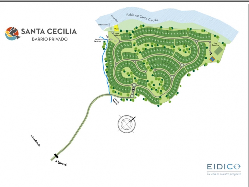 VENDO LOTE CLUB DE CAMPO SANTA CECILIA - 2
