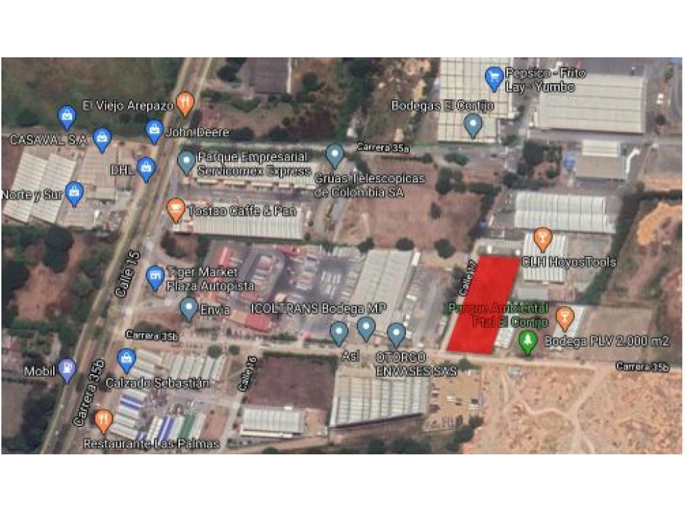 LOTE ARRIENDO ALQUILER ACOPI YUMBO ARROYOHONDO NAVE COLOMBIA - 5