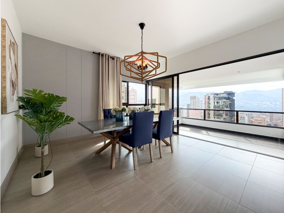 APARTAMENTO EN RENTA AMOBLADO O SIN AMOBLAR EL POBLADO — foto 4