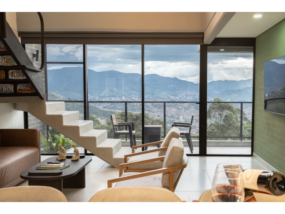 114m2 Apartamento Duplex Arriendo Envigado Transvesales - Amoblado — foto 4