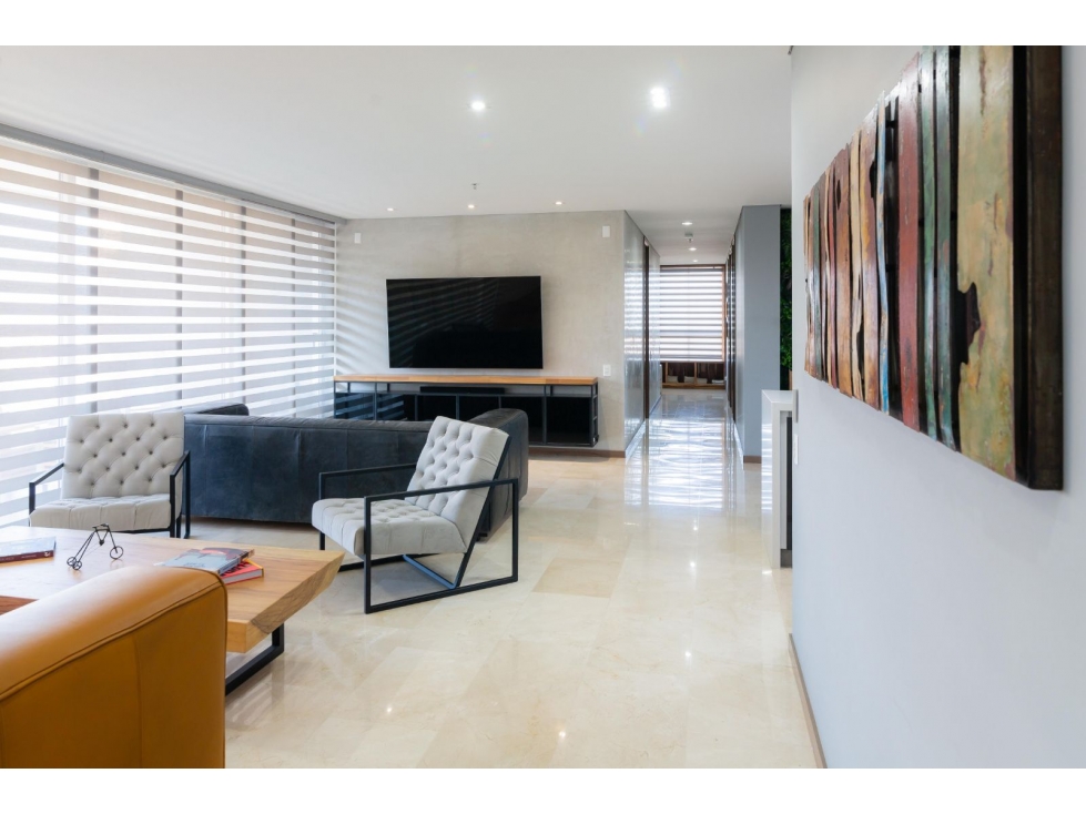 178 M2 Apartamento en arriendo Amoblado El Tesoro el Poblado