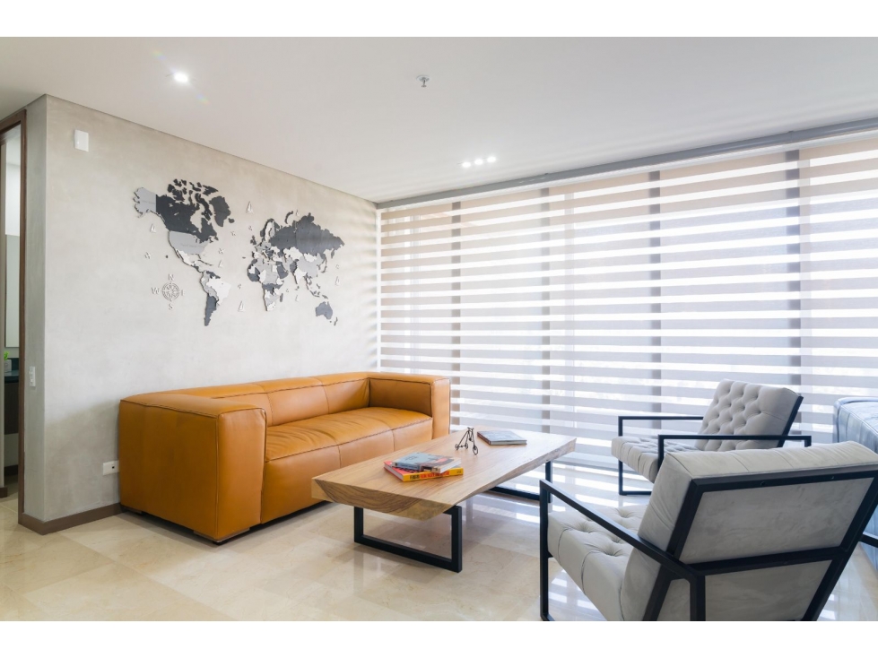 178m2 Apartamento Amoblado Arriendo - Amsterdam Plaza Medellín — foto 6