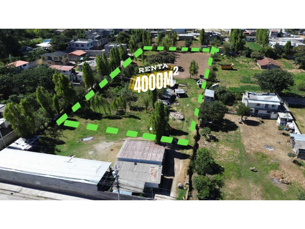 4000m2 Renta Terreno en La Tola Chica Tumbaco, agrícola o comercial - 1