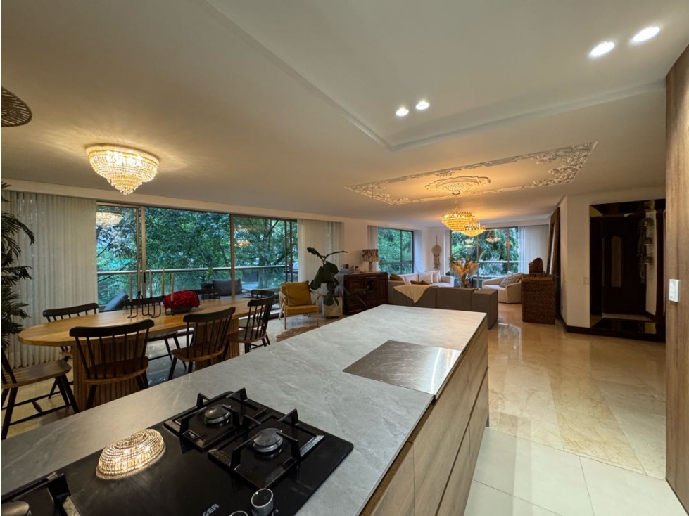 Venta apartamento de lujo. El Poblado, Las Lomas. Piscina. — foto 4