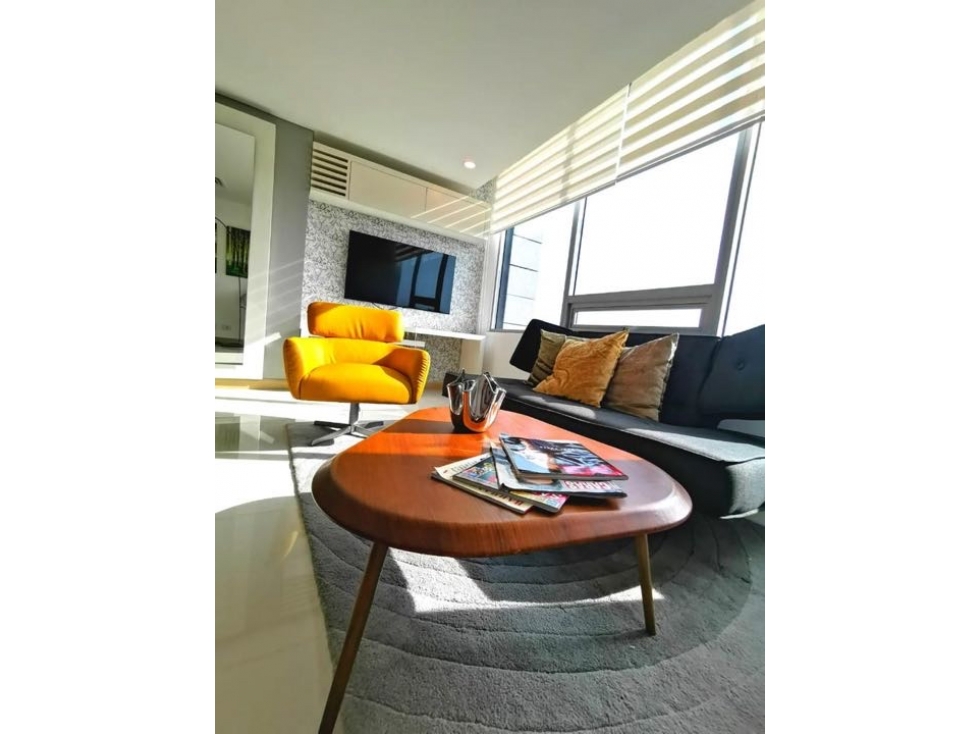 70M2 - APTO AMOBLADO EN HOTEL BLUE GARDEN - ALTOS DEL PARQUE