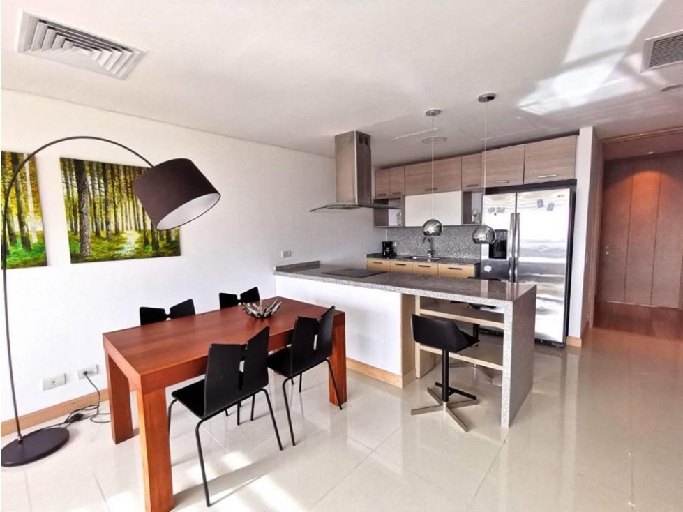 70M2 - APTO AMOBLADO EN HOTEL BLUE GARDEN - ALTOS DEL PARQUE — foto 2