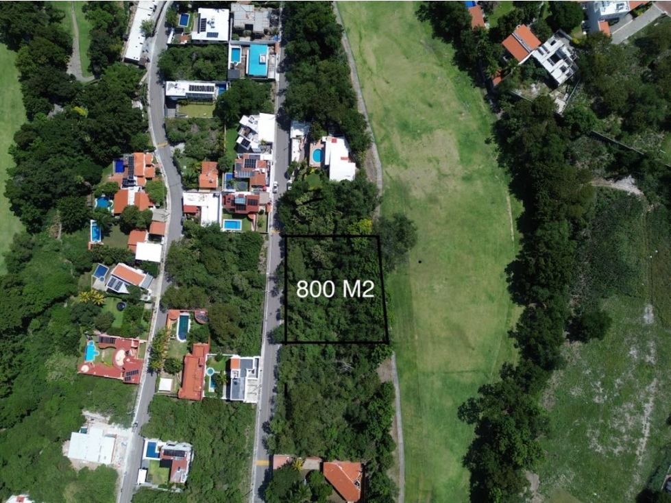 800 M2 de terreno en venta en Club de Golf Santa Fe Xochitepec Mor. - 3
