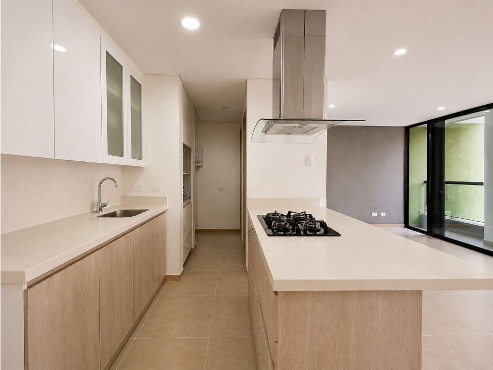 80M2 apartamento en arrendamiento Loma de Brujas Envigado