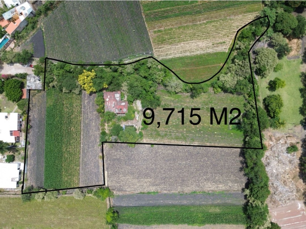 9,715 M2 de terreno en venta en granjas Merida temixco Morelos - 3