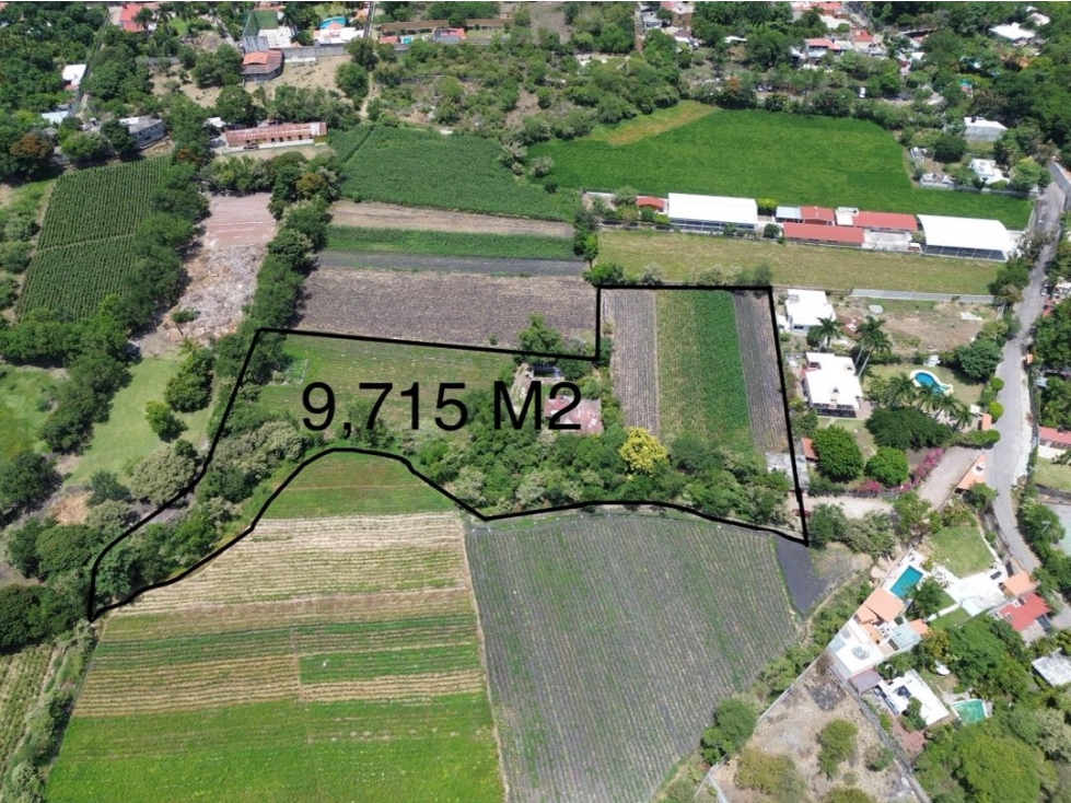 9,715 M2 de terreno en venta en granjas Merida temixco Morelos - 4
