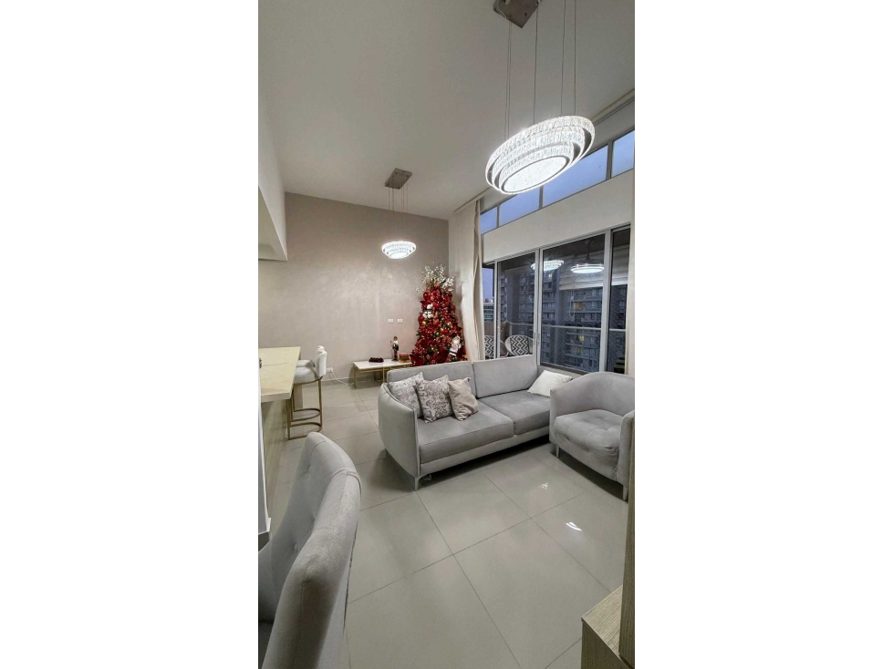 A LA VENTA APARTAMENTO DOBLE ALTURA DE 111M²/CONJ BORA
