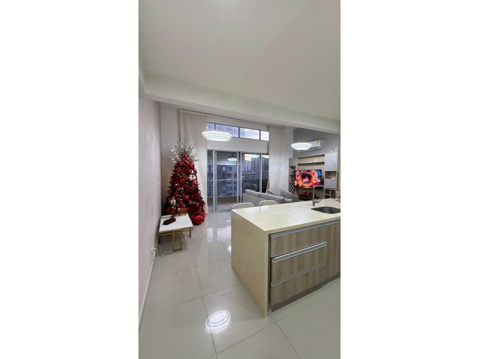 A LA VENTA APARTAMENTO DOBLE ALTURA DE 111M²/CONJ BORA — foto 2